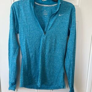 Nike Women's Blue Long Sleeve Top